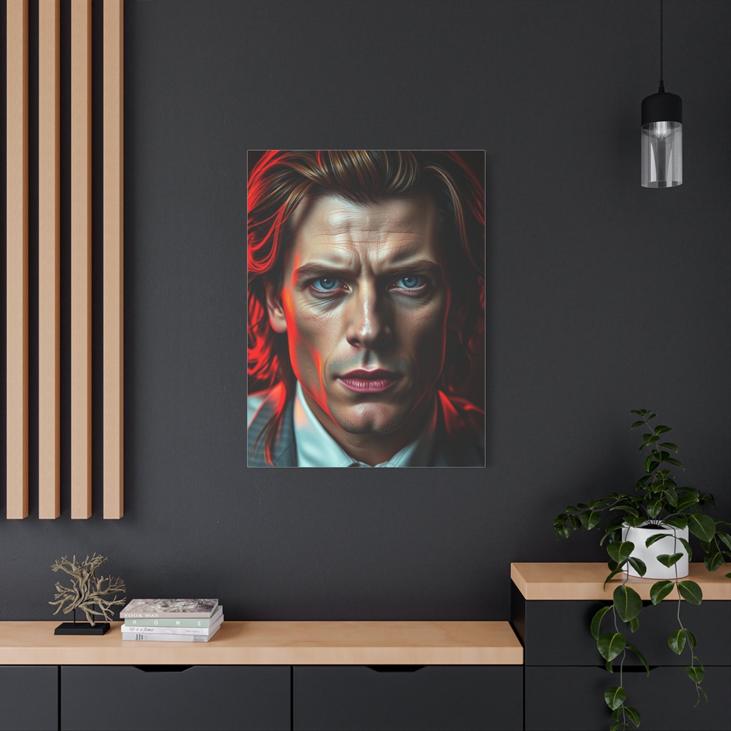 American Psycho Art Canvas Art 2 Wall Art & Canvas Print