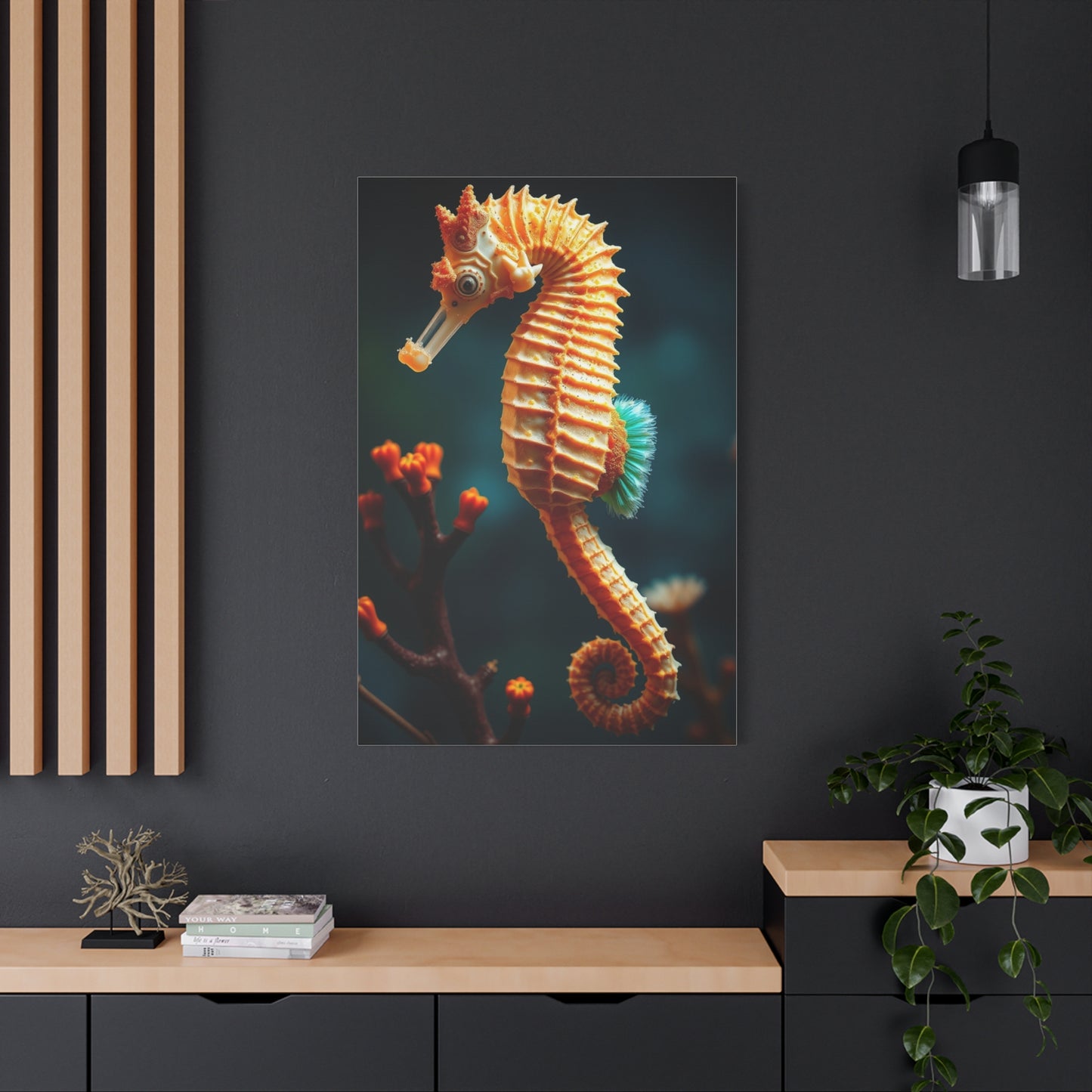 Seahorse Art Canvas Art 7 Wall Art & Canvas Print