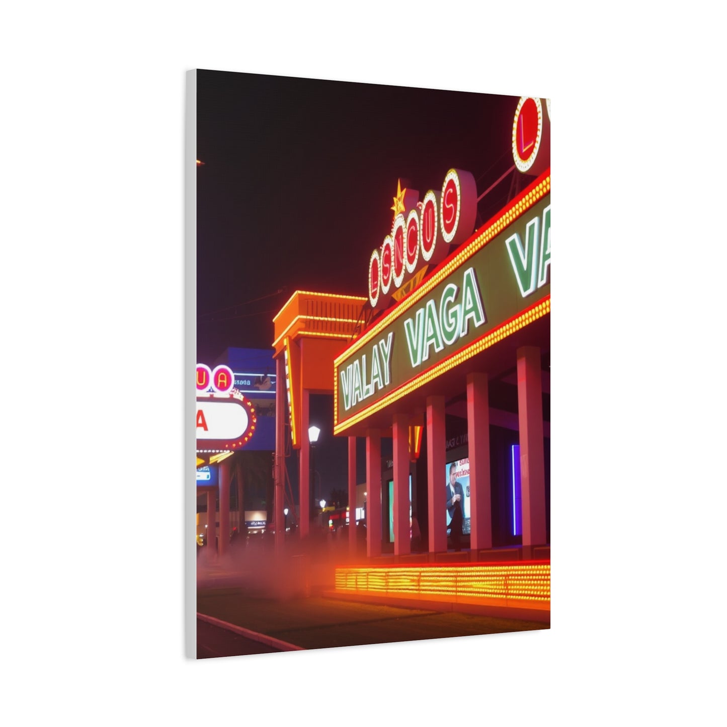 Las Vagas Art Canvas Art 9 Wall Art & Canvas Print