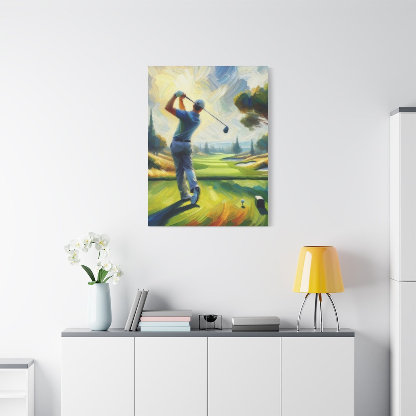 Golf Swing 2 Wall Art & Canvas Prints