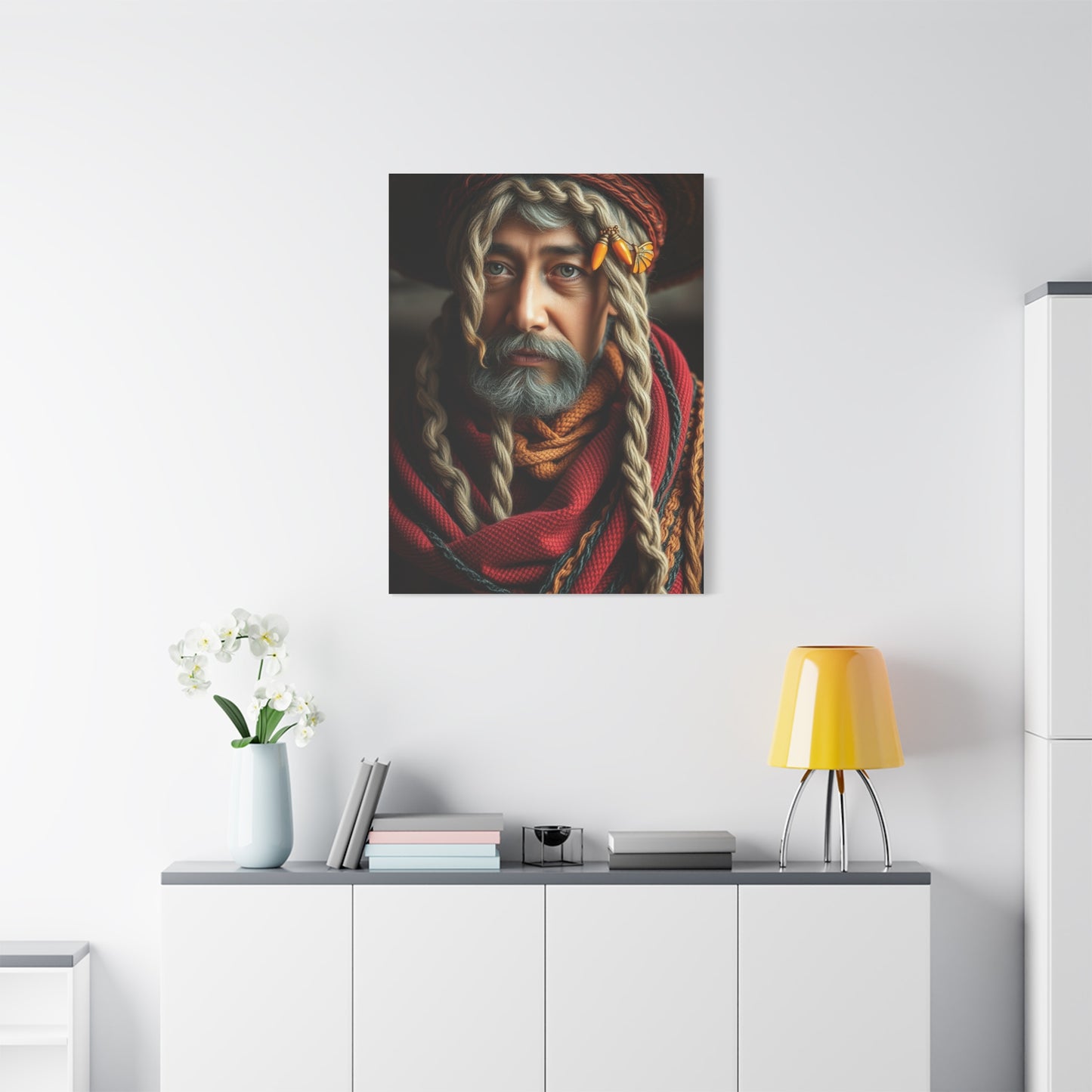 Vintage Serenity Panels Wall Art & Canvas Print