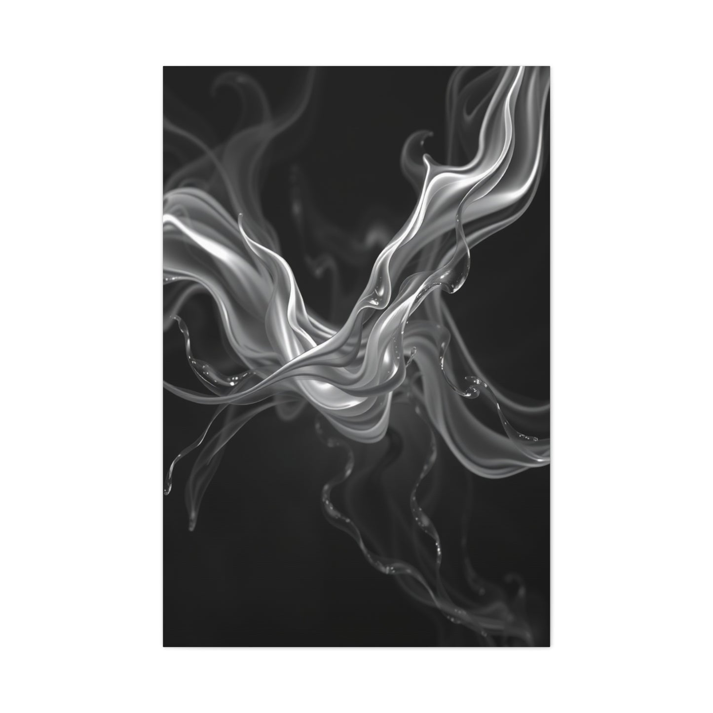 Gray & White Art Canvas Art 9 Wall Art & Canvas Print