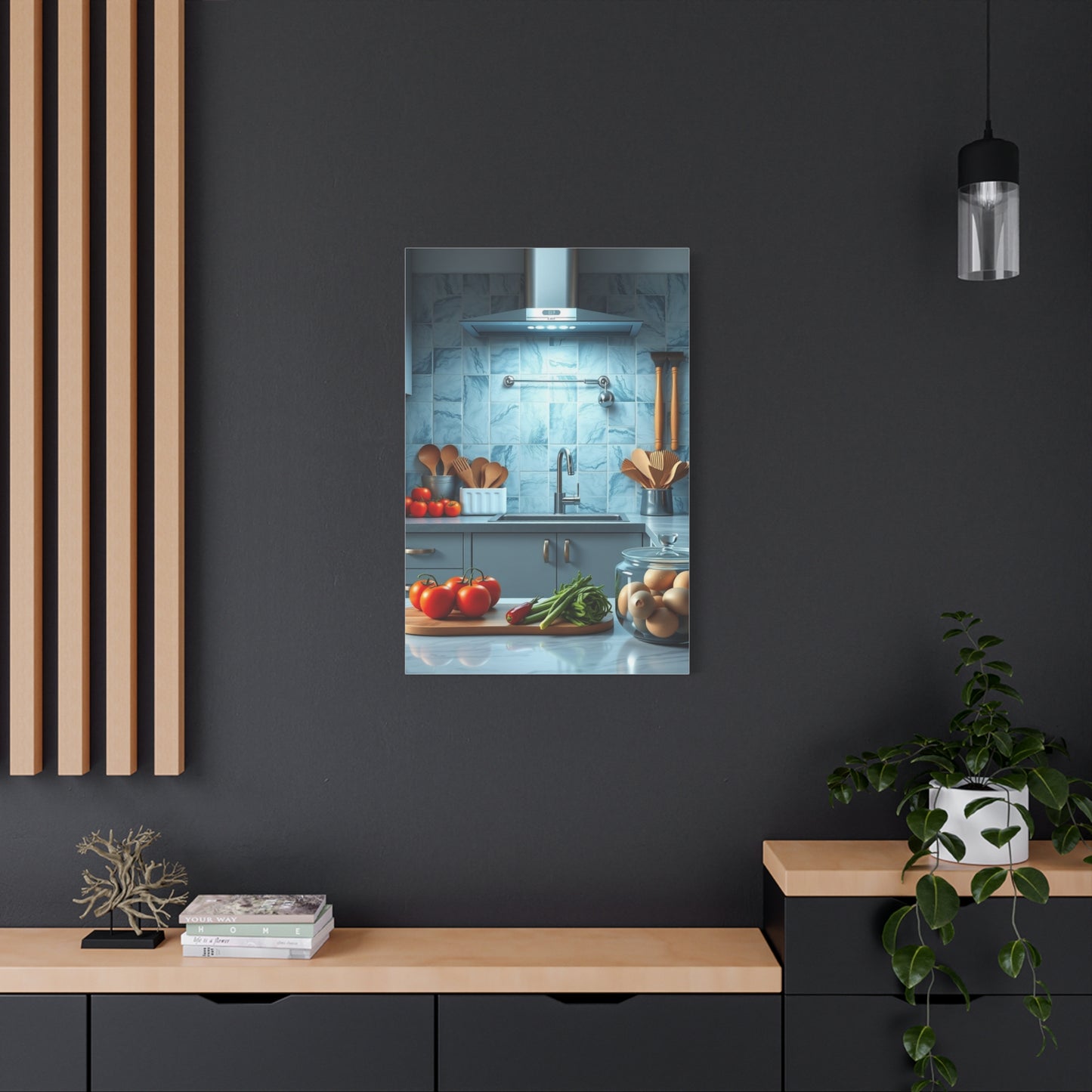 Culinary Elegance Tableau Wall Art & Canvas Print