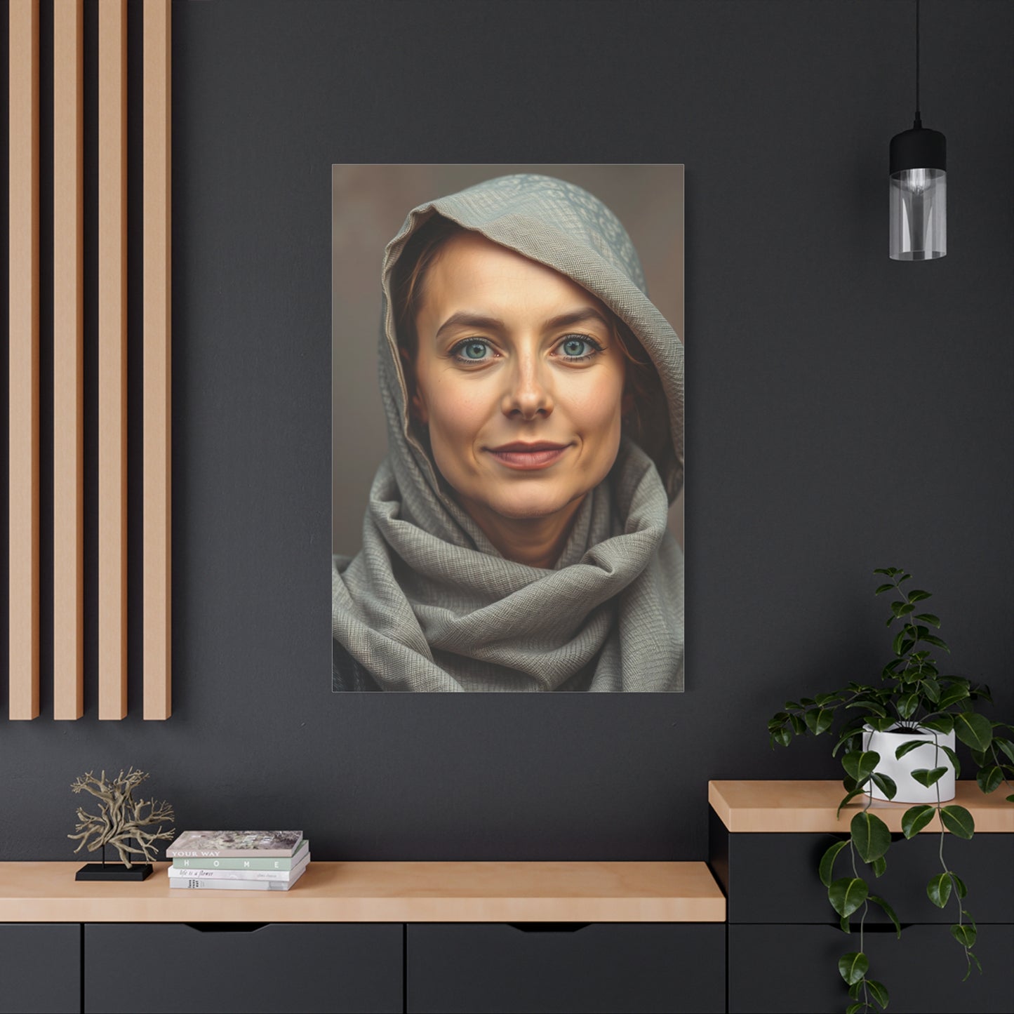 Collection Taupe, Linen, and Gray Art Art Wall Art & Canvas Print