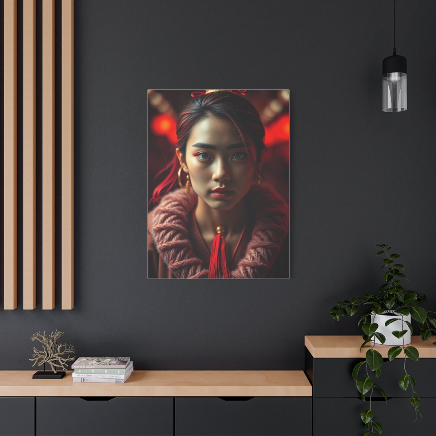 Garnet Essence Masterpiece Wall Art & Canvas Print