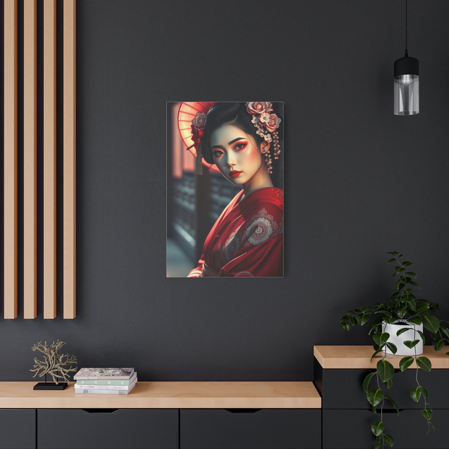 Geisha Art Canvas Art 7 Wall Art & Canvas Print