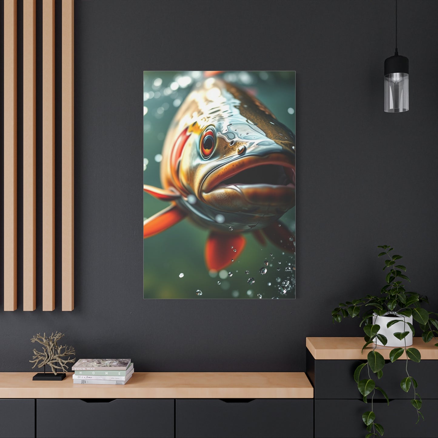 Trout Art Supreme Canvas Wall Art & Canvas Print