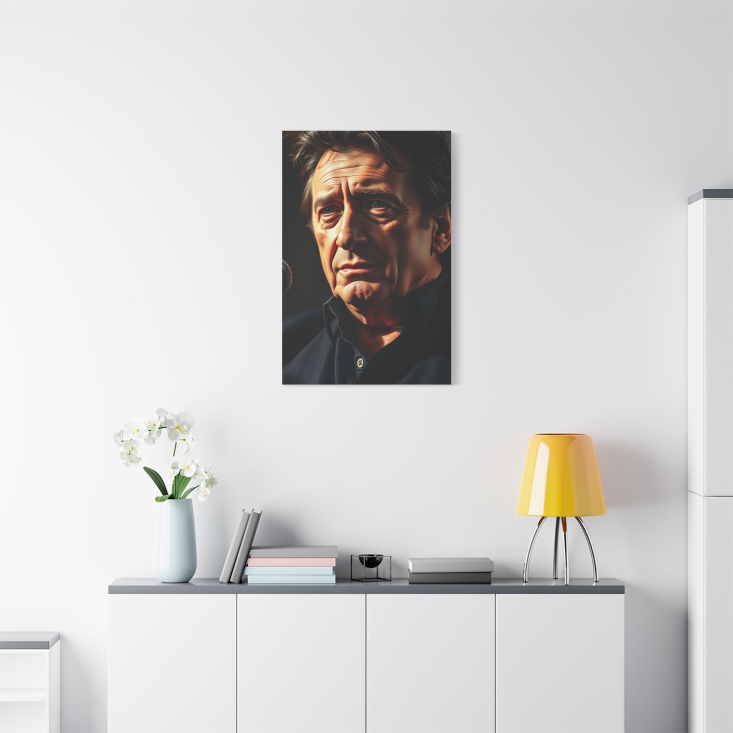 Johnny Cash Art Canvas Art 3 Wall Art & Canvas Print
