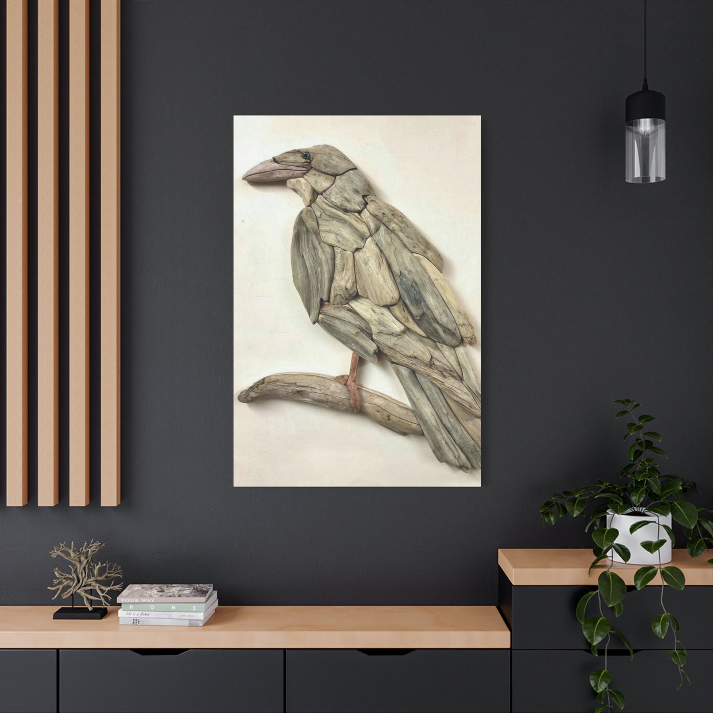 Driftwood Eagle Wall Art & Canvas Prints