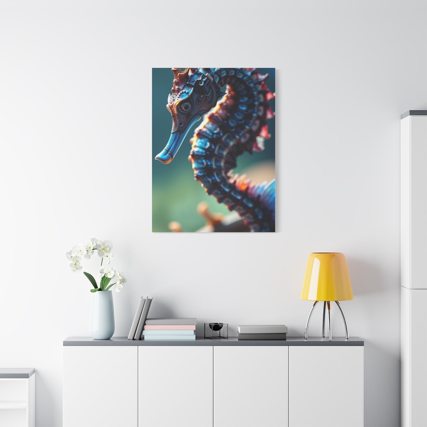 Seahorse Art Canvas Art 5 Wall Art & Canvas Print
