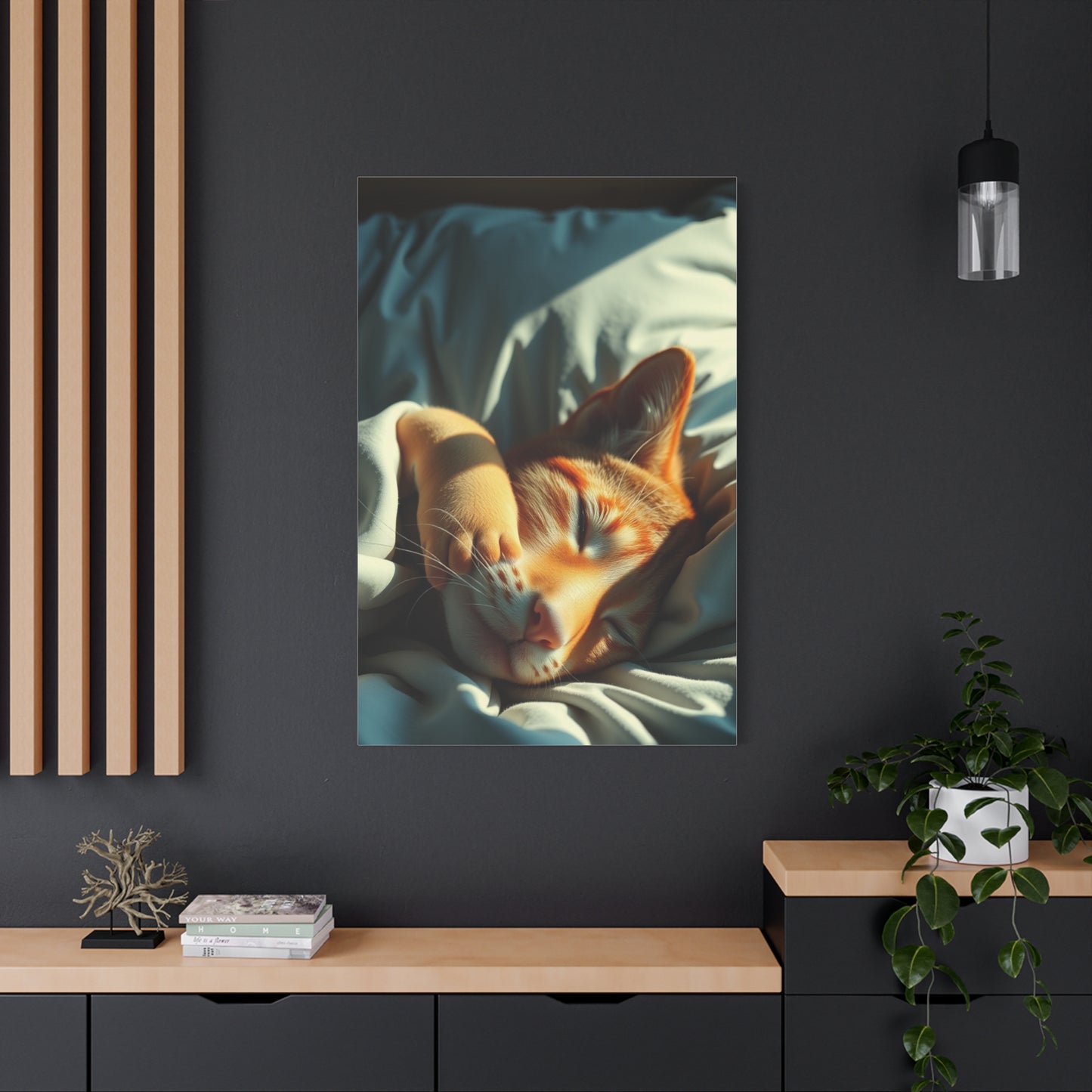 Sleeping & Napping Art Luxury Canvas Wall Art & Canvas Print
