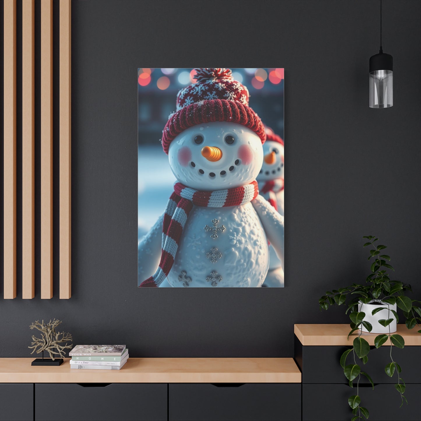 Glacial Silhouettes Masterpiece wall art & canvas print