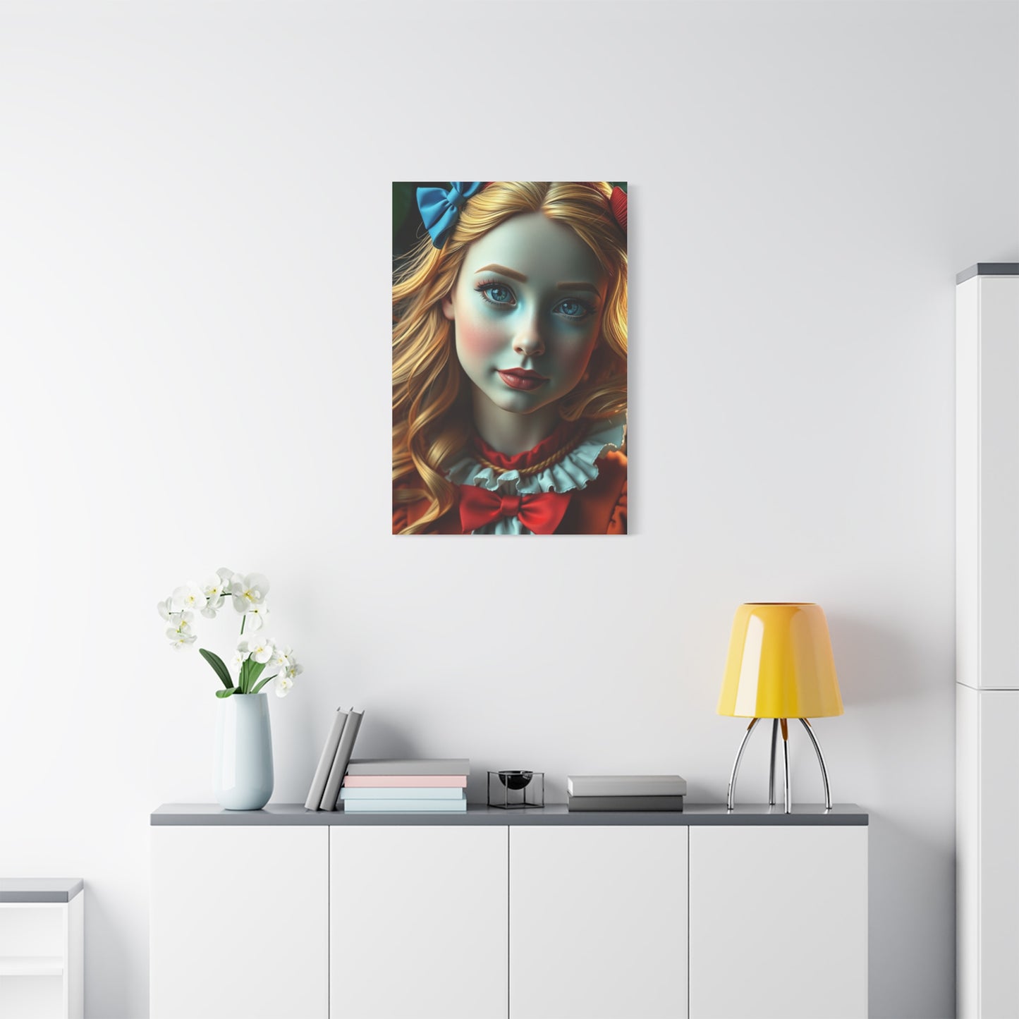 Supreme Collection Alice In Wonderland Characters Art Wall Art & Canvas Print