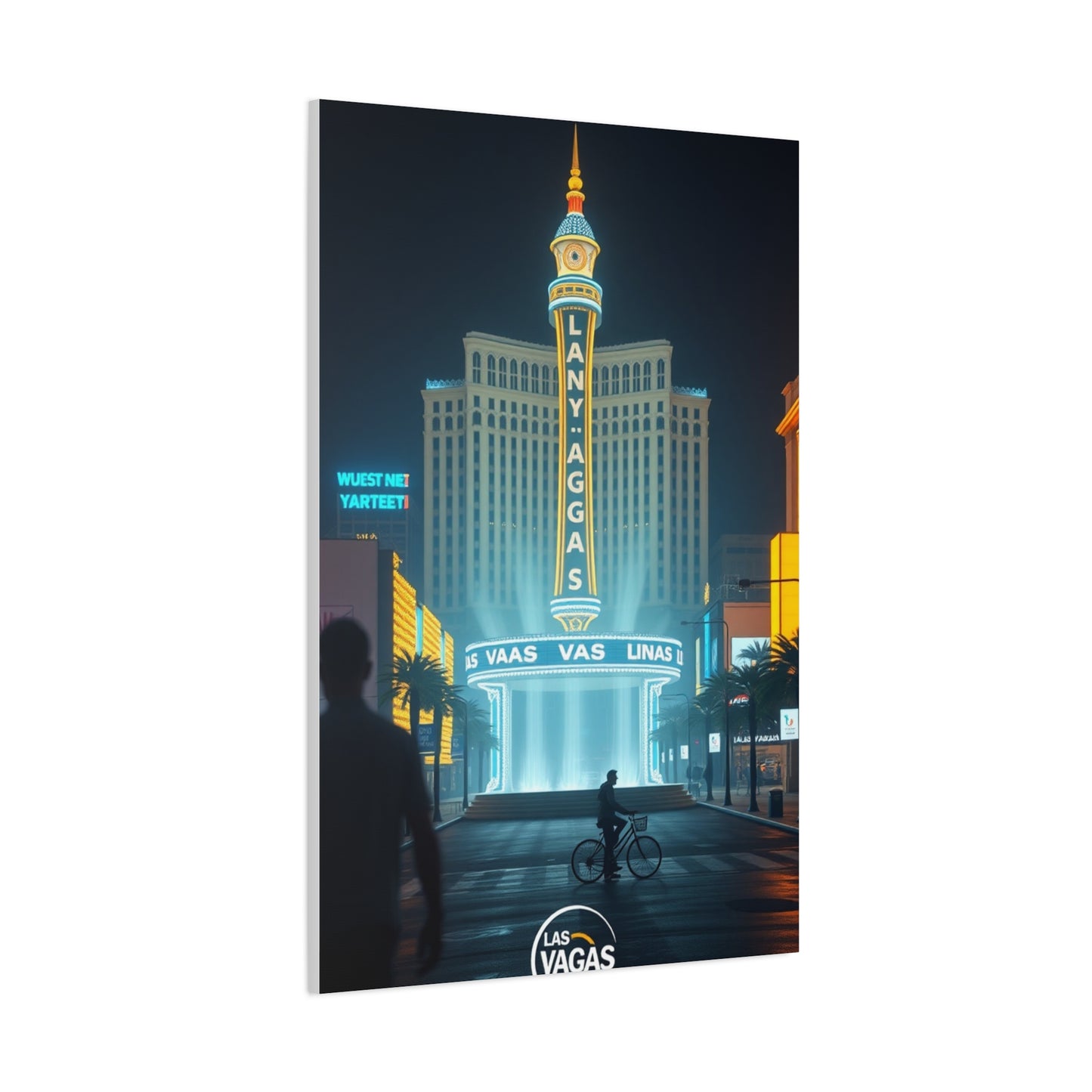 Las Vagas Art Canvas Art 8 Wall Art & Canvas Print