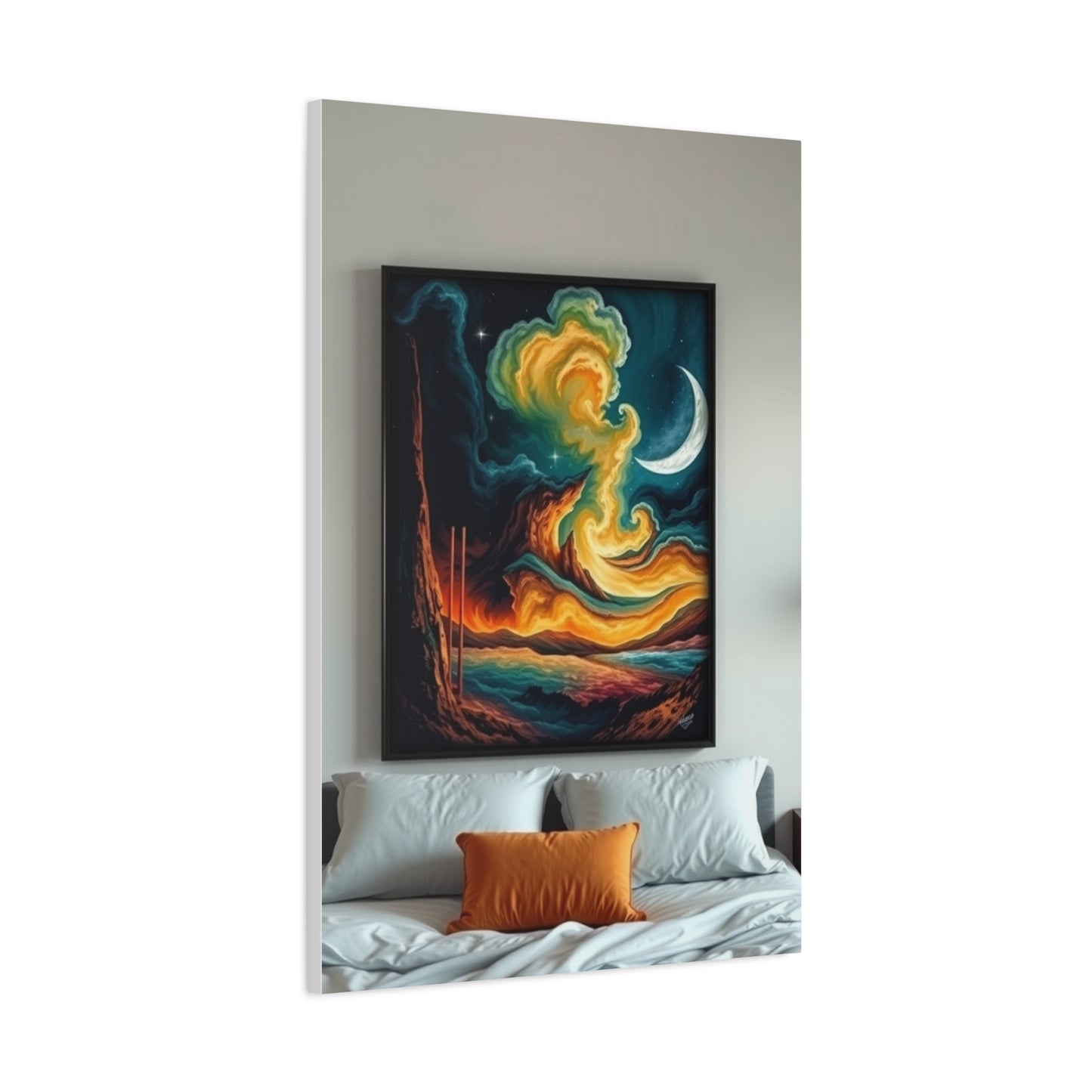 Sophisticated Slumber Mural Wall Art & Canvas Print