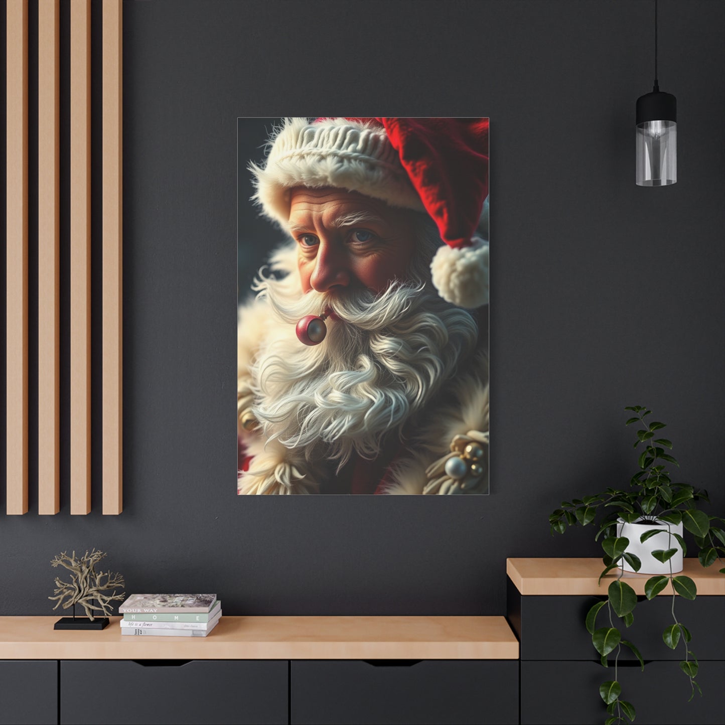 Santa Claus Art Supreme Canvas Wall Art & Canvas Print