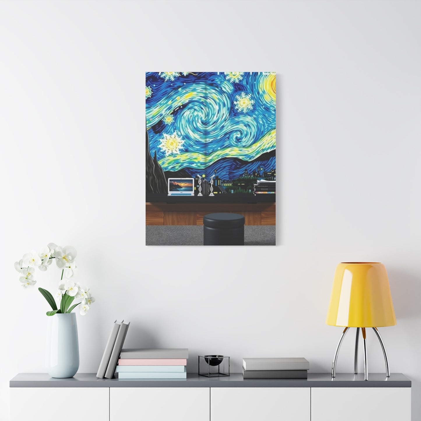 The Starry Night Canvas Art Canvas Art 1 Wall Art & Canvas Print