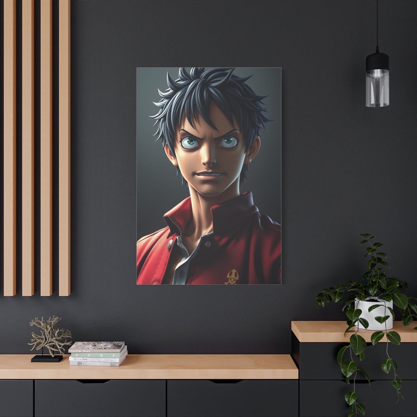 Monkey D. Luffy Art Canvas Art 2 Wall Art & Canvas Print