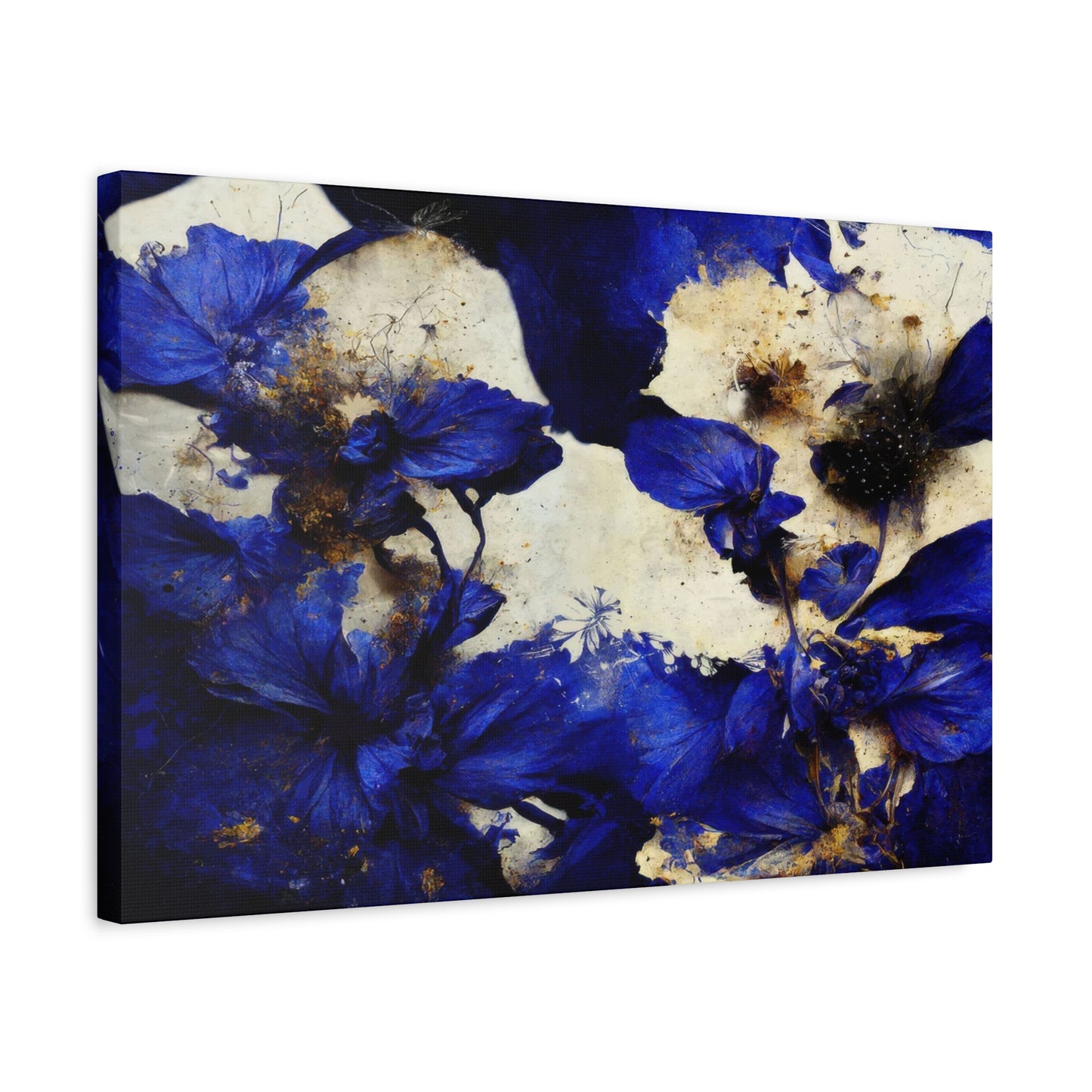 Blue Petals Wall Art & Canvas Prints