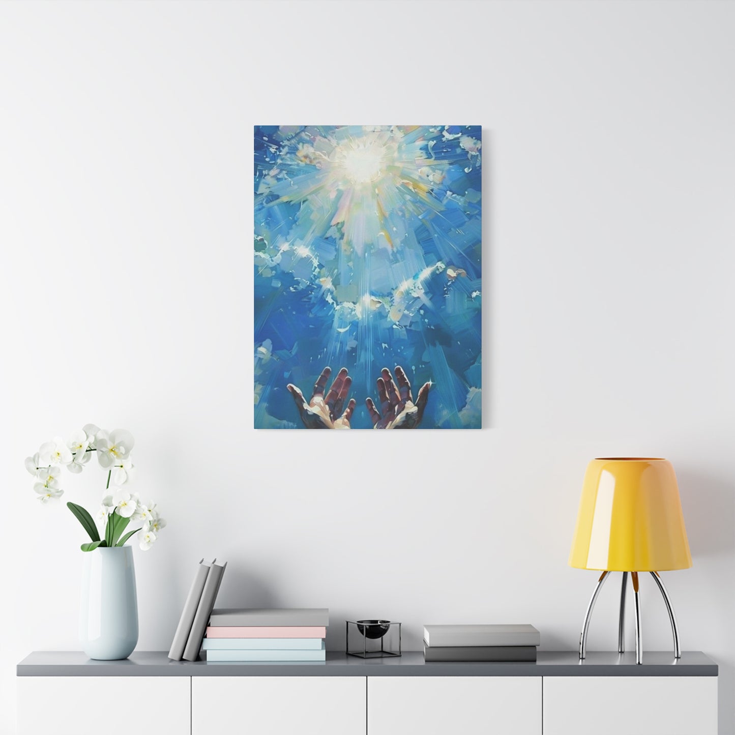 God Light Hope Wall Art & Canvas Prints