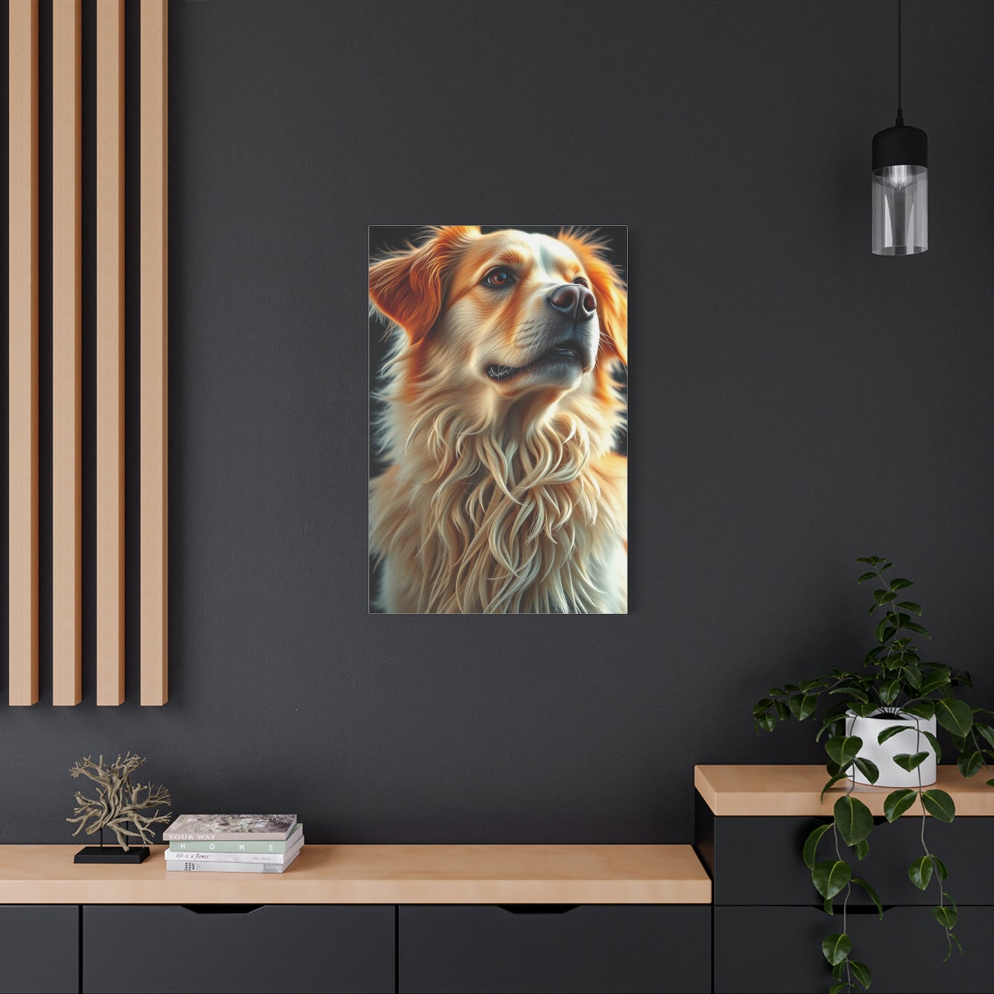 Noble Dog Renditions Canvas Wall Art & Canvas Print