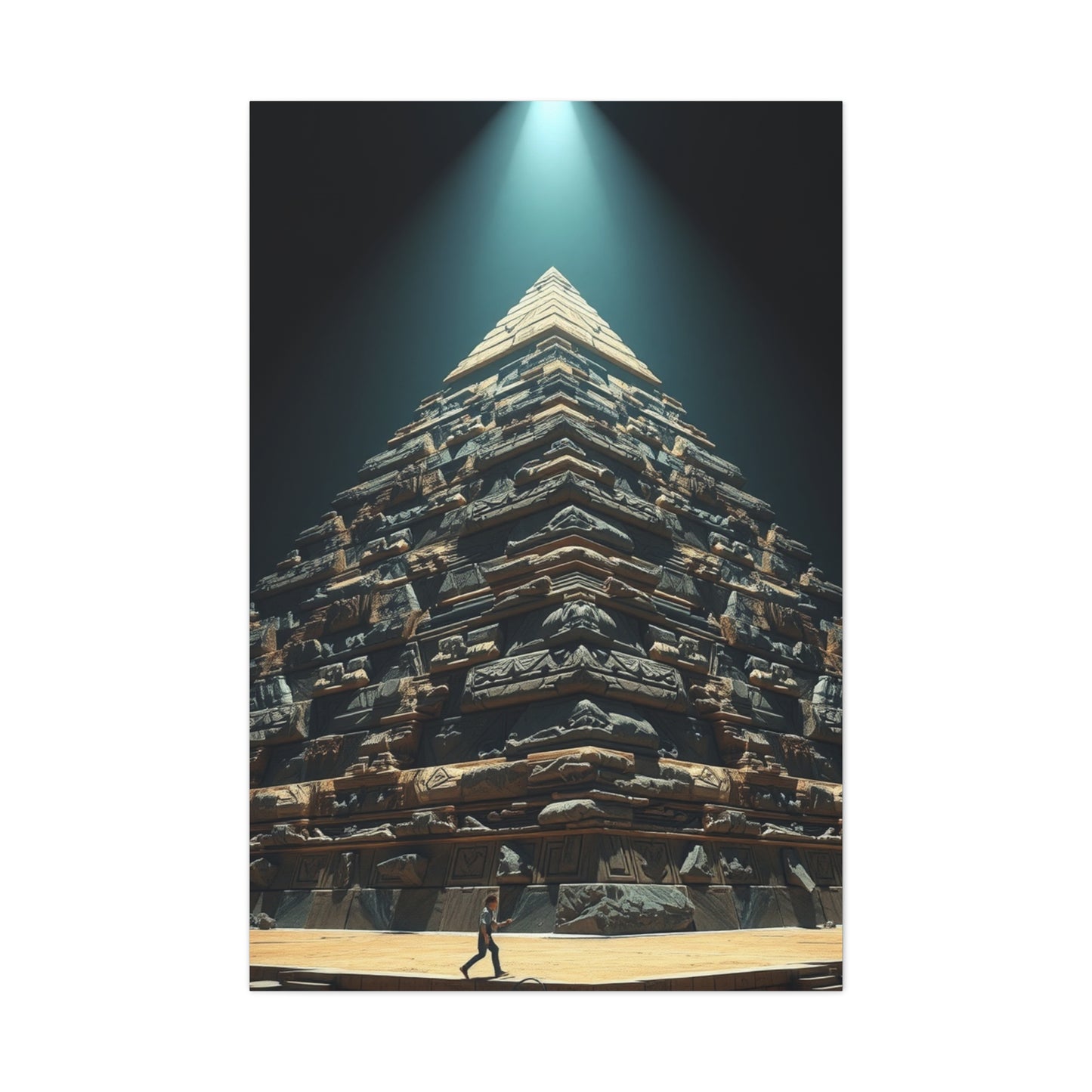 Pyramid Art Canvas Art 4 Wall Art & Canvas Print