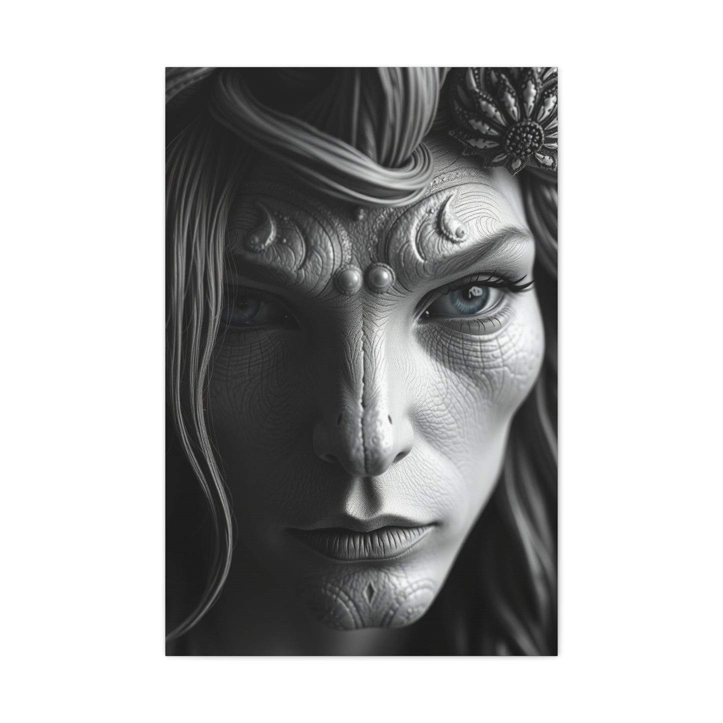 Gray & White Art Canvas Art 6 Wall Art & Canvas Print
