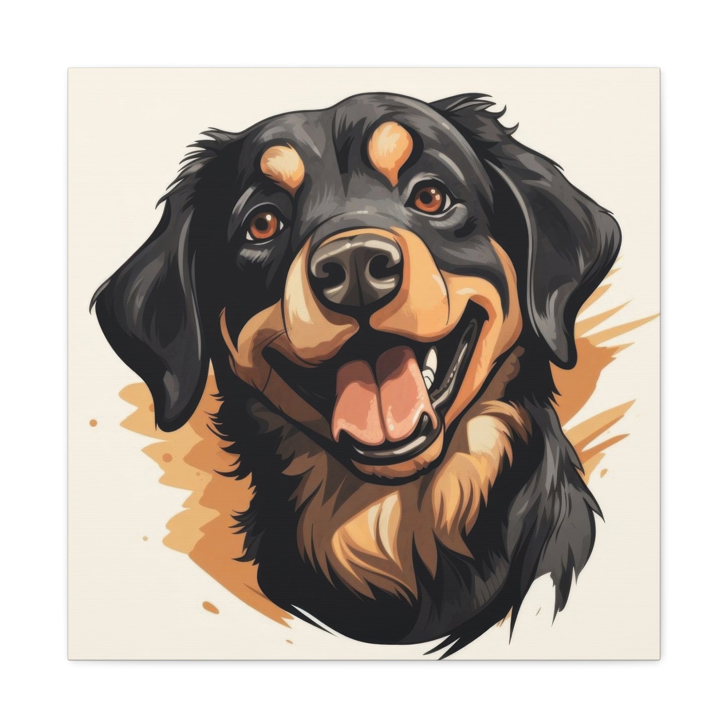 Happy Dog 3 Wall Art & Canvas Prints