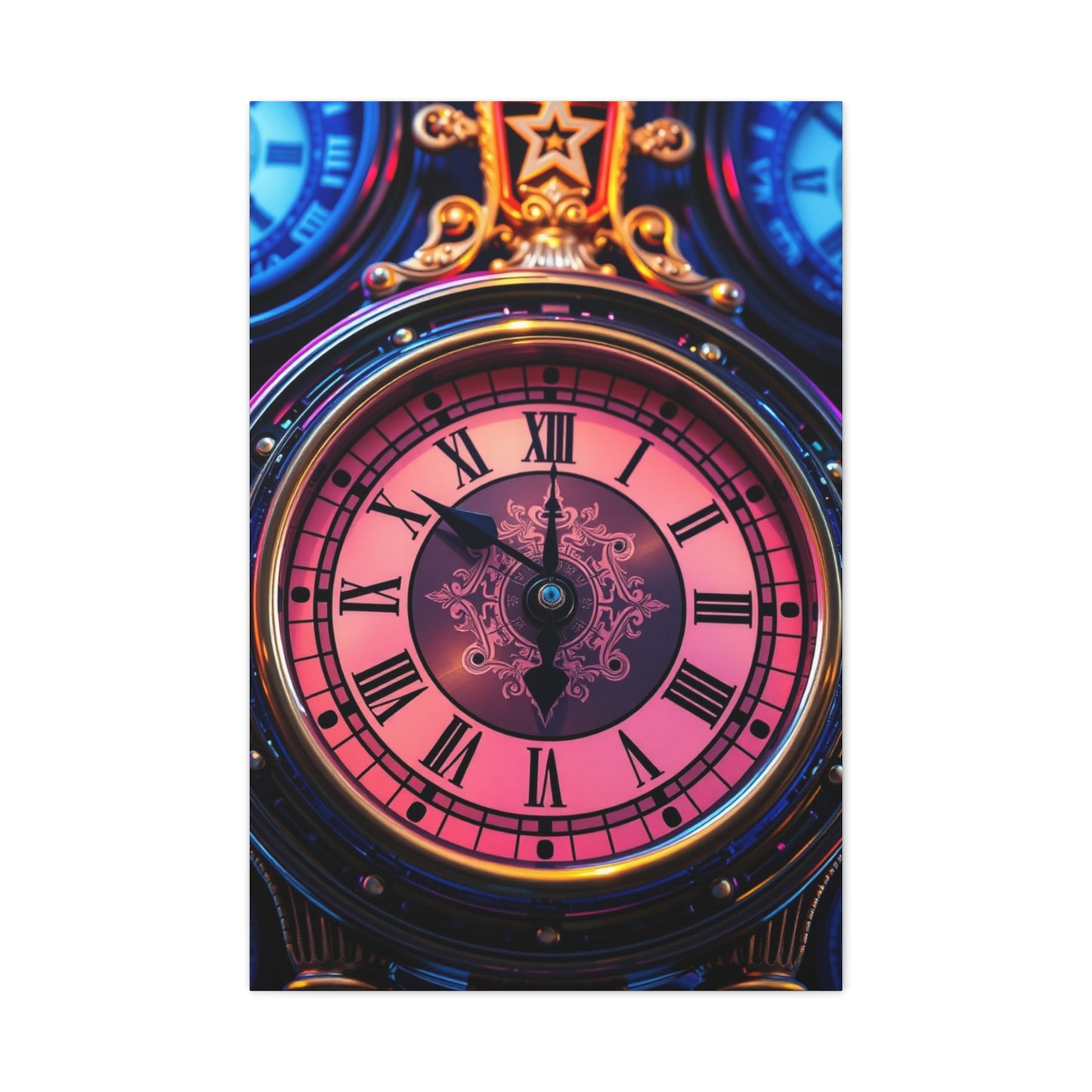 Clock Art Canvas Art 7 Wall Art & Canvas Print