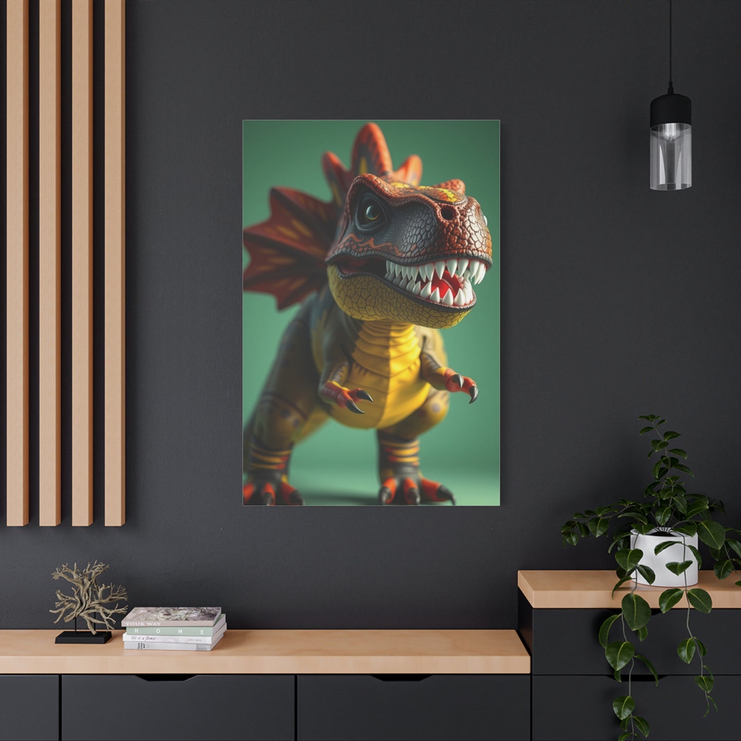 Kid’s Dinosaur Art Canvas Art 8 Wall Art & Canvas Print