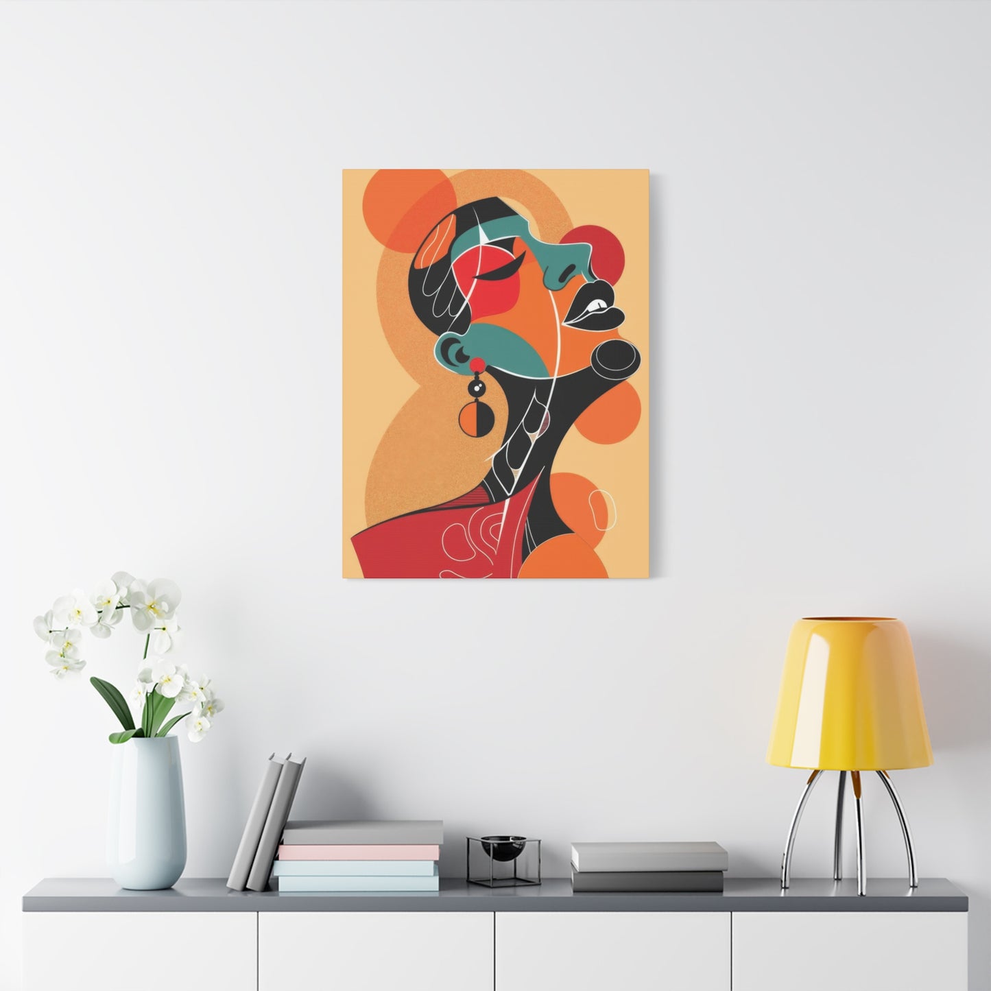 Women Abstract Portrait Wall Art & Canvas Prints