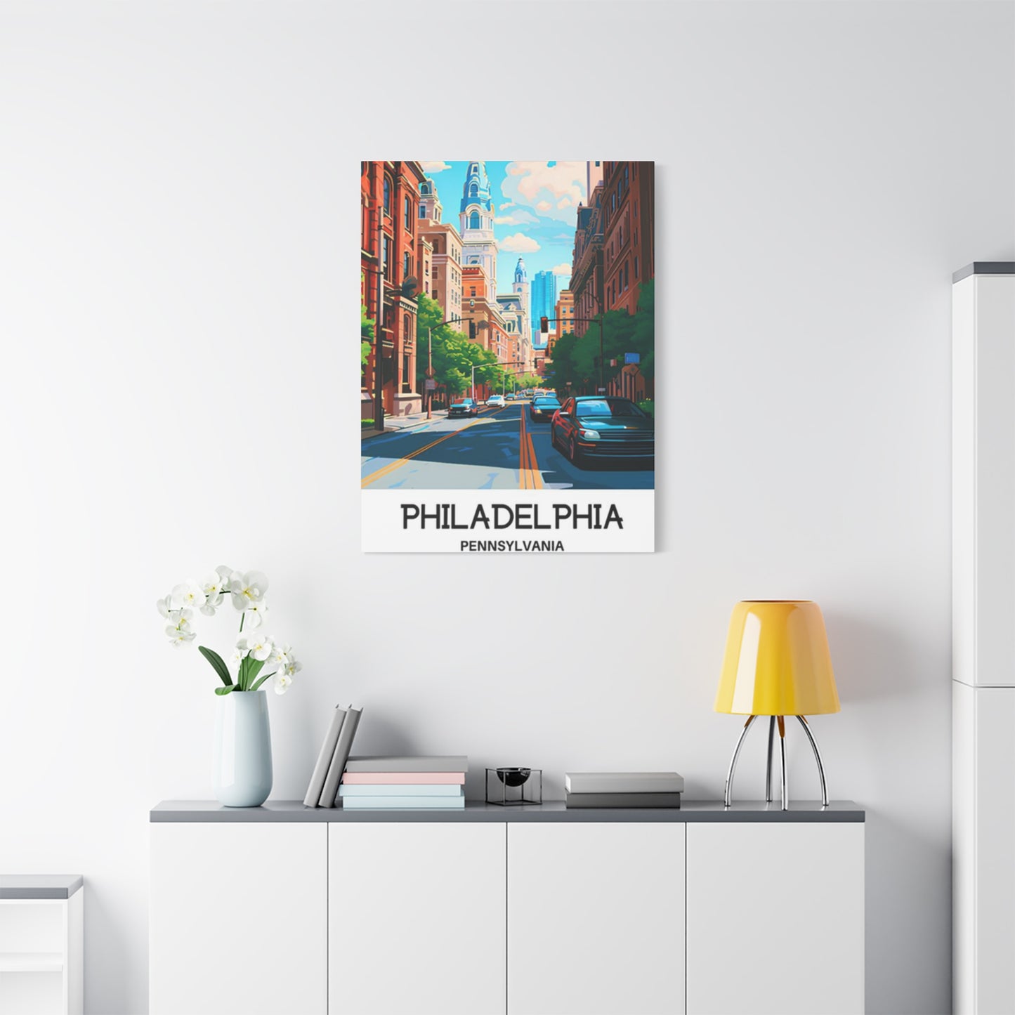 Philadelphia Pennsylvania Poster Wall Art & Canvas Prints