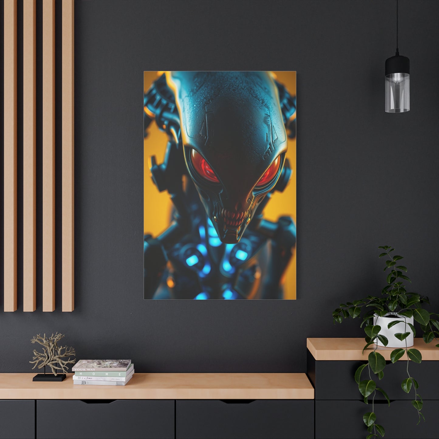 Alien Art Refined Canvas Wall Art & Canvas Print