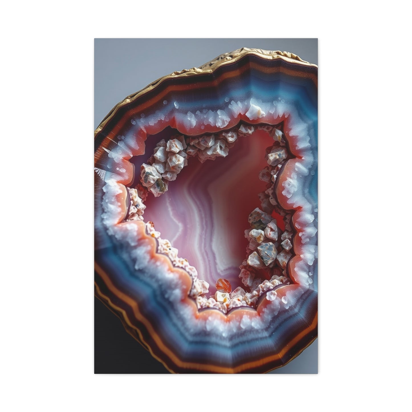 Agates, Geodes & Minerals Wall Art Canvas Art 1 Wall Art & Canvas Print