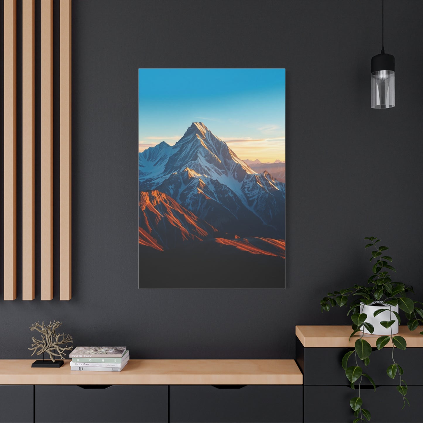 Elevated Horizon: A Celestial Canvas Wall Art & Canvas Print