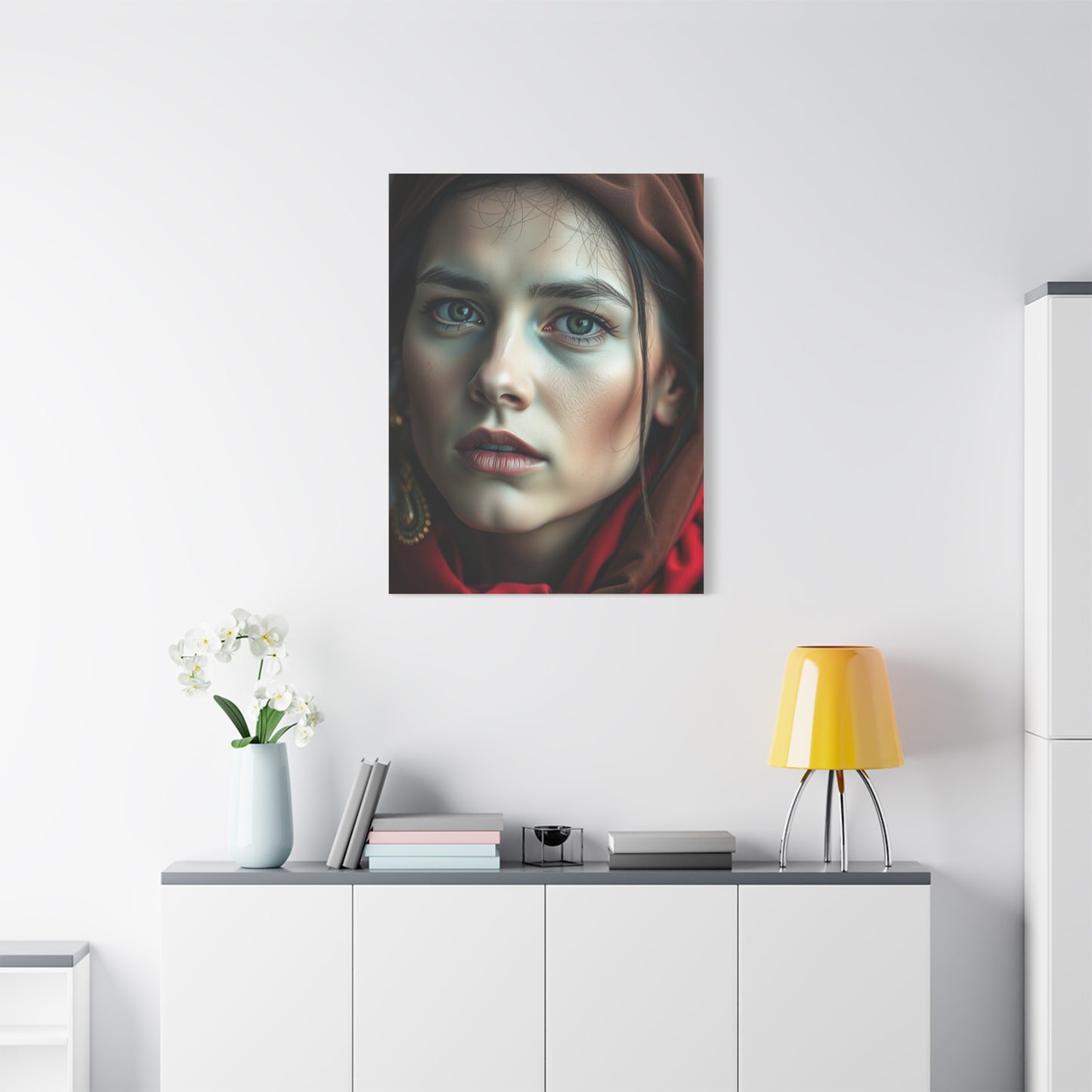 Monochrome Elegance Canvas Wall Art & Canvas Print