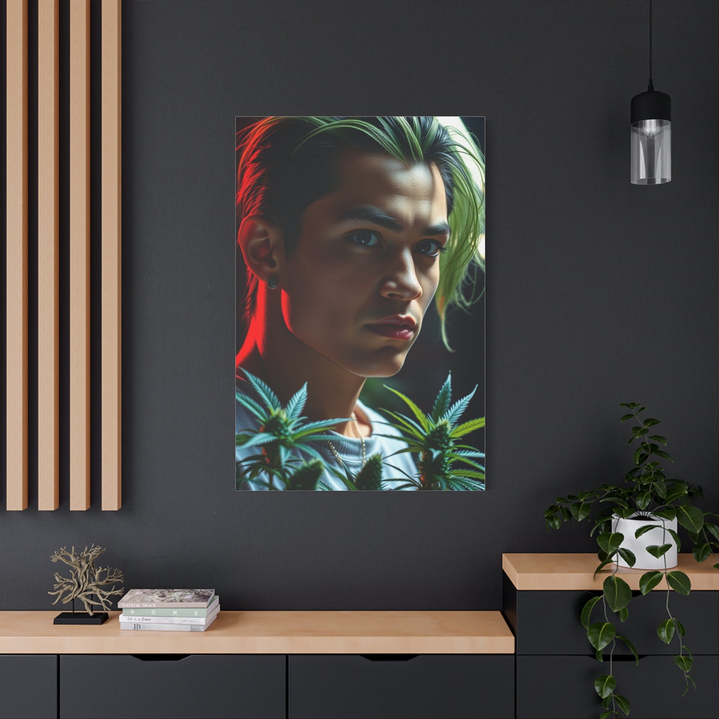 Green Symphony Canvas Wall Art & Canvas Print