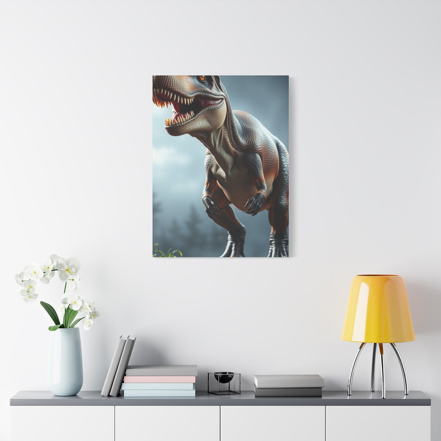 Tyrannosaurus Rex Art Canvas Art 3 Wall Art & Canvas Print