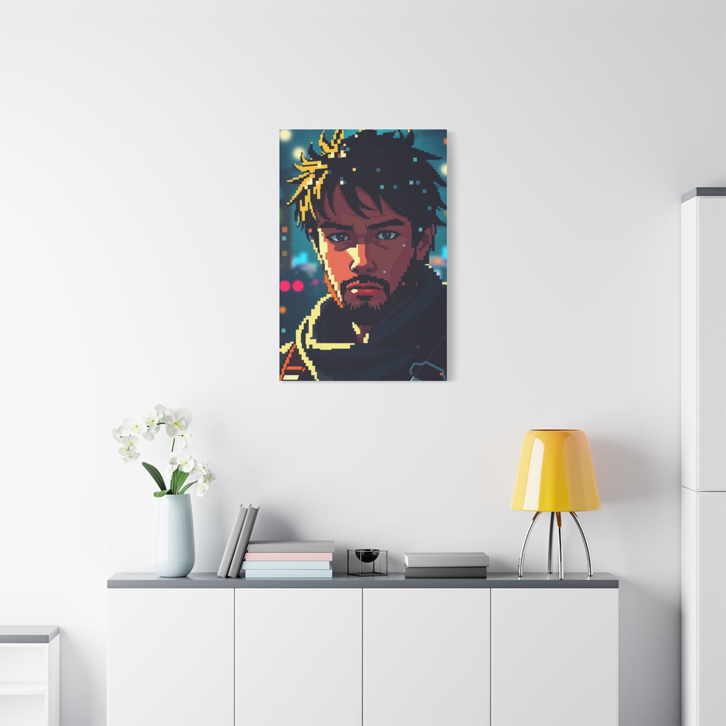 Pixelate Prestige Artwork Wall Art & Canvas Print