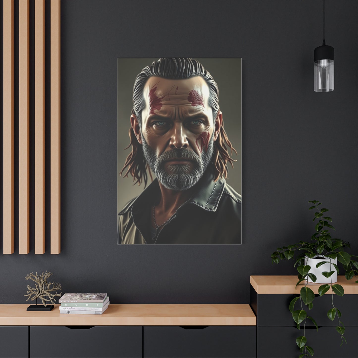 Masterpiece The Walking Dead Characters Art Vision Wall Art & Canvas Print