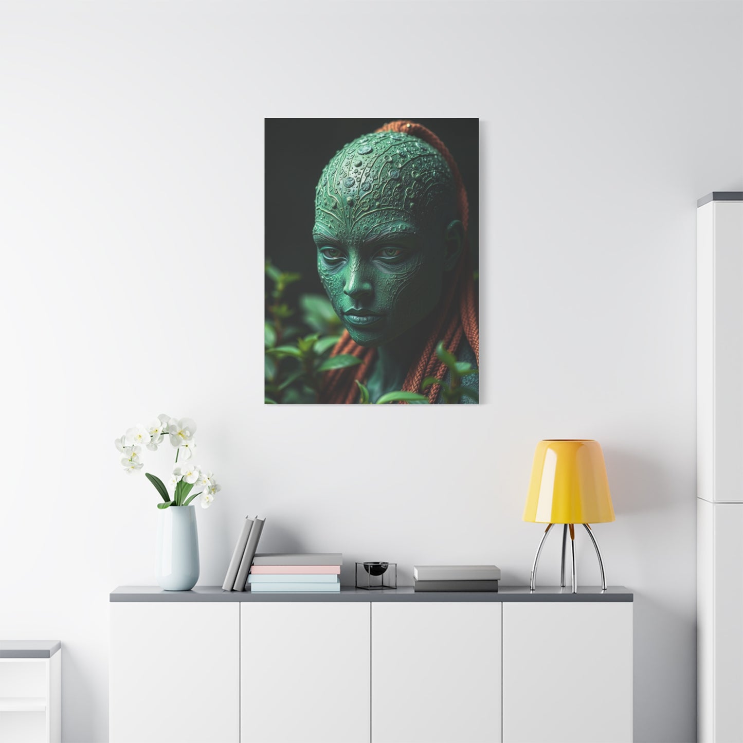 Verdant Serenity Canvas Wall Art & Canvas Print