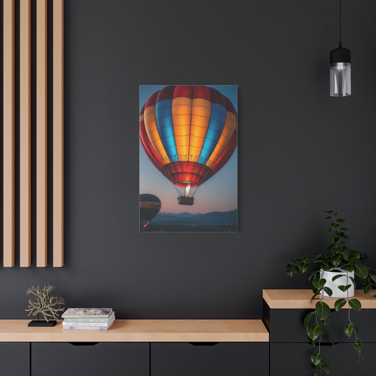 Skyward Serenade Canvas Wall Art & Canvas Print