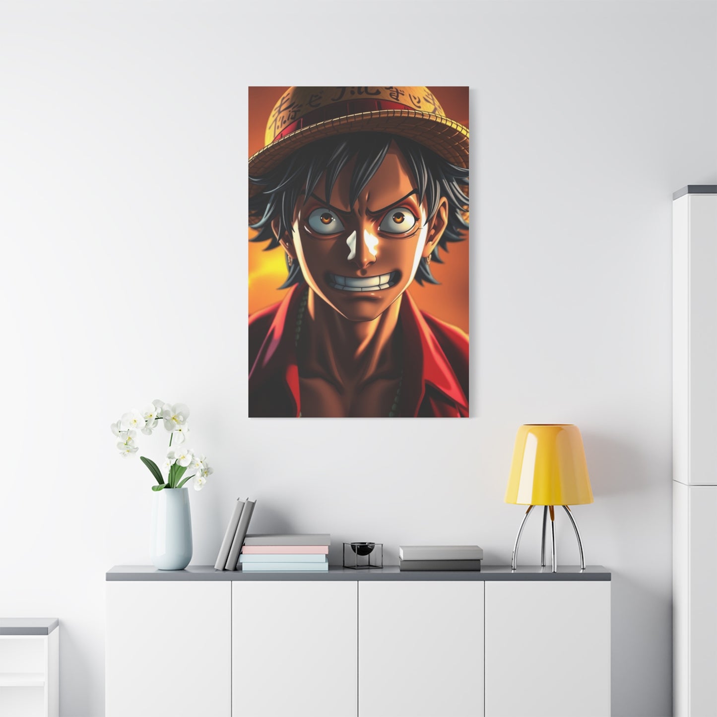 Monkey D. Luffy Art Canvas Art 8 Wall Art & Canvas Print
