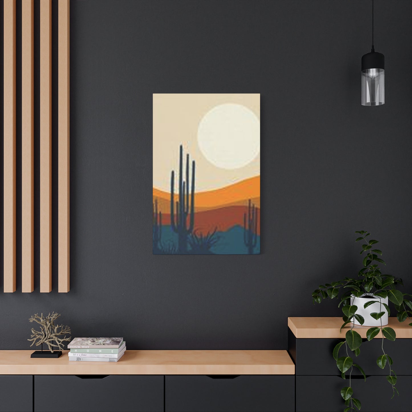 Long Cactus Desert Wall Art & Canvas Prints
