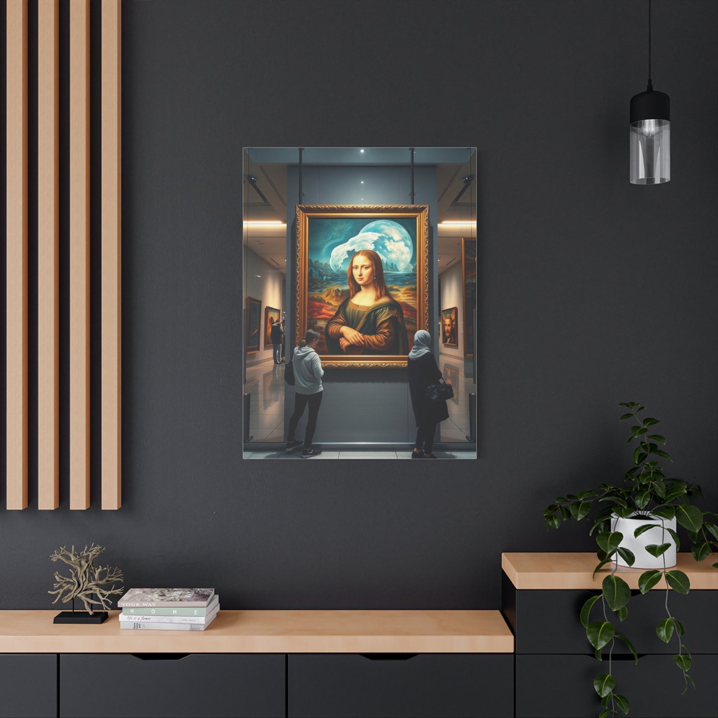 Polished Visionary Landscape Wall Art & Canvas Print