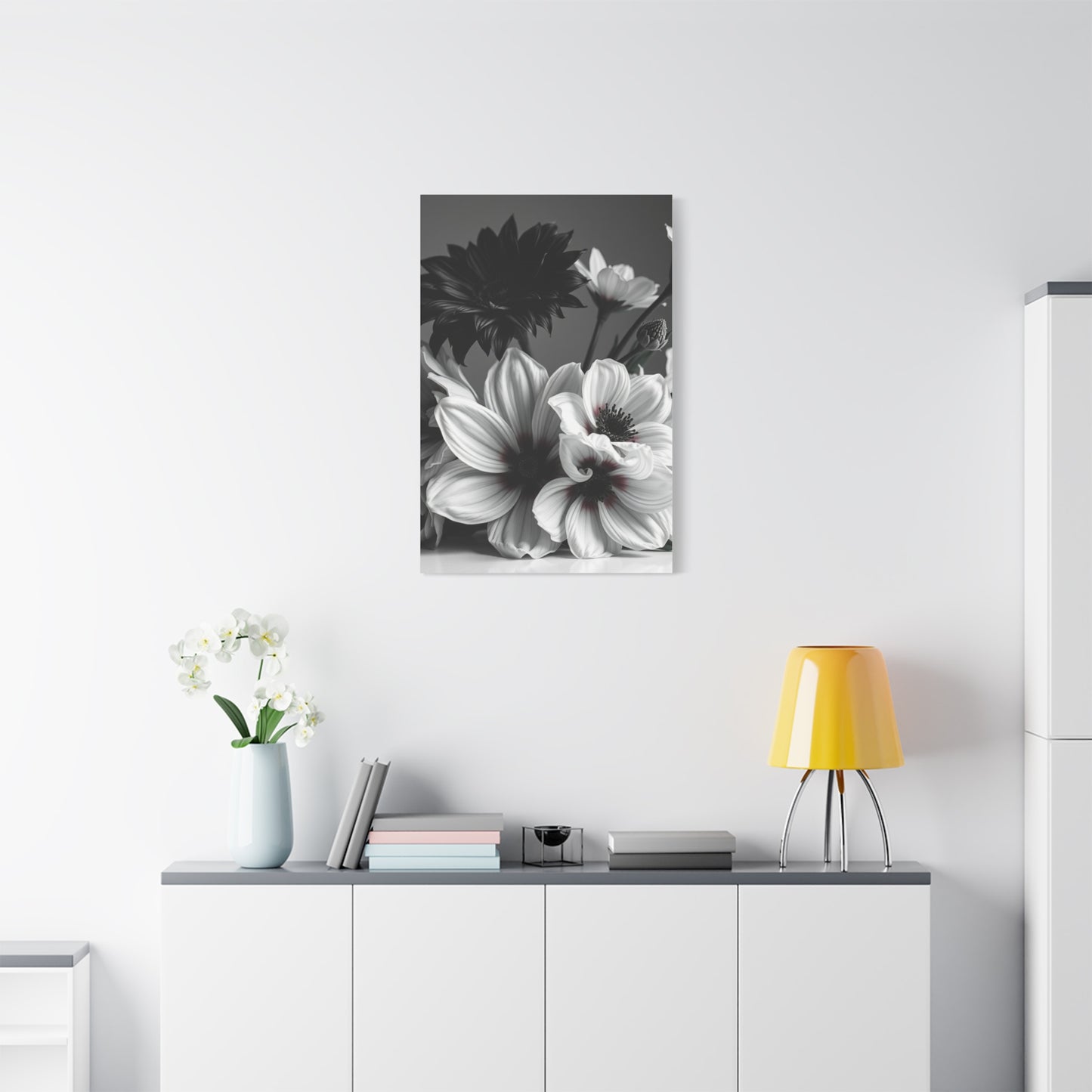 Sable & Alabaster Flora Wall Art & Canvas Print
