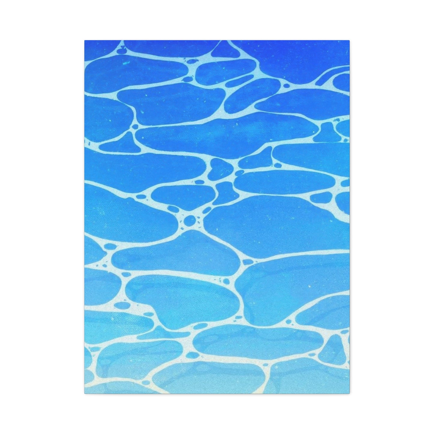 Water Surface Blue Wall Art & Canvas Prints
