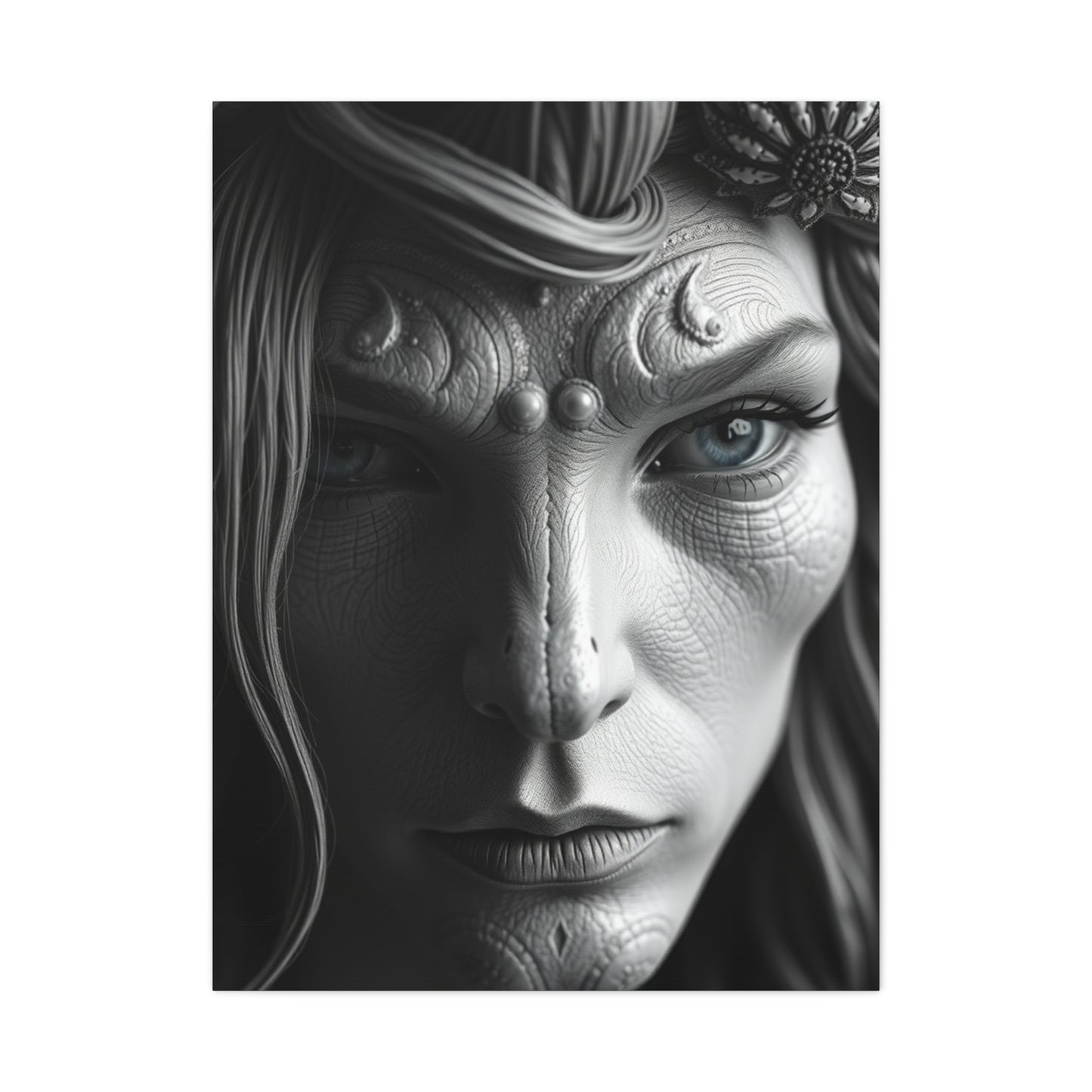 Gray & White Art Canvas Art 6 Wall Art & Canvas Print