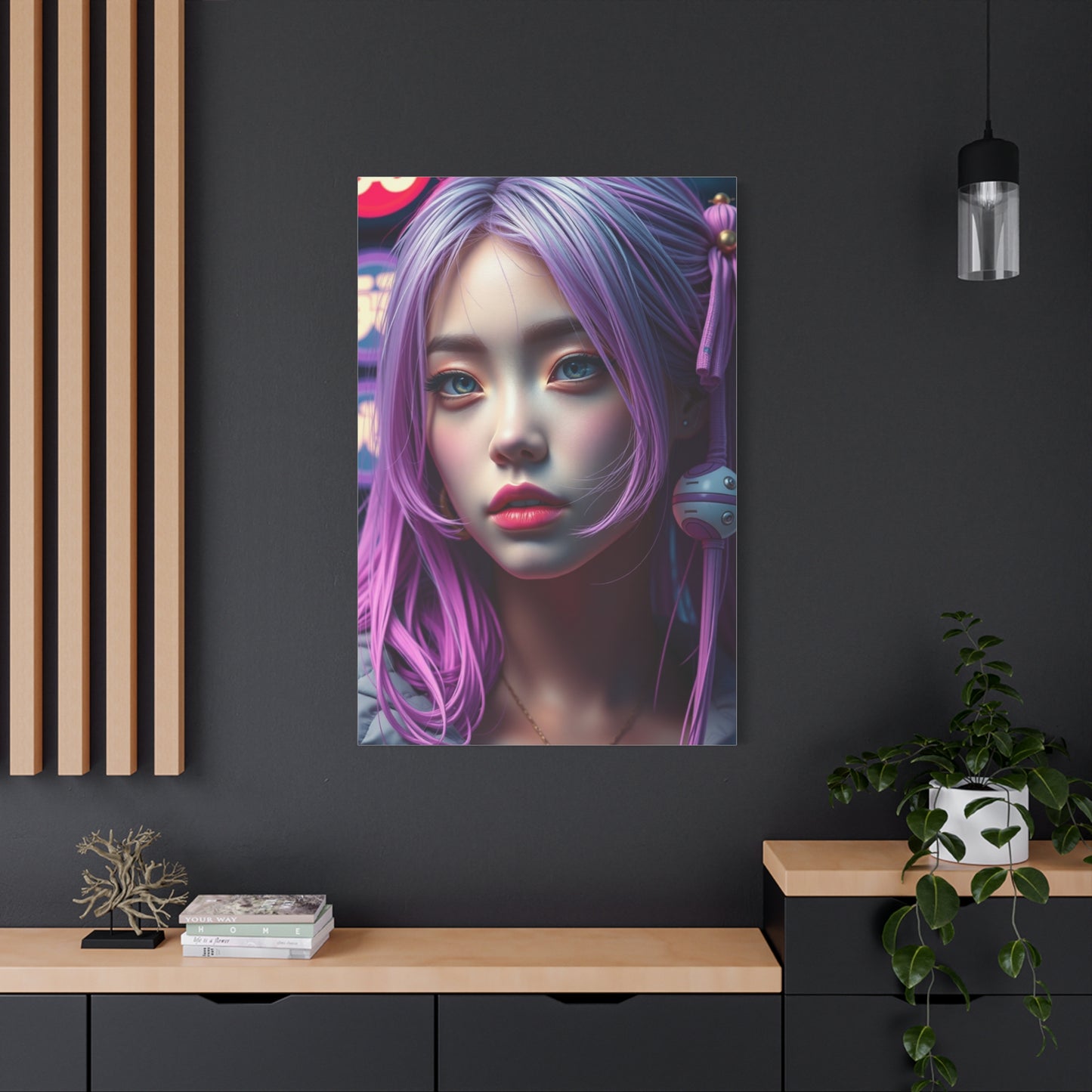 Warakami Vaporwave Art Supreme Canvas Wall Art & Canvas Print