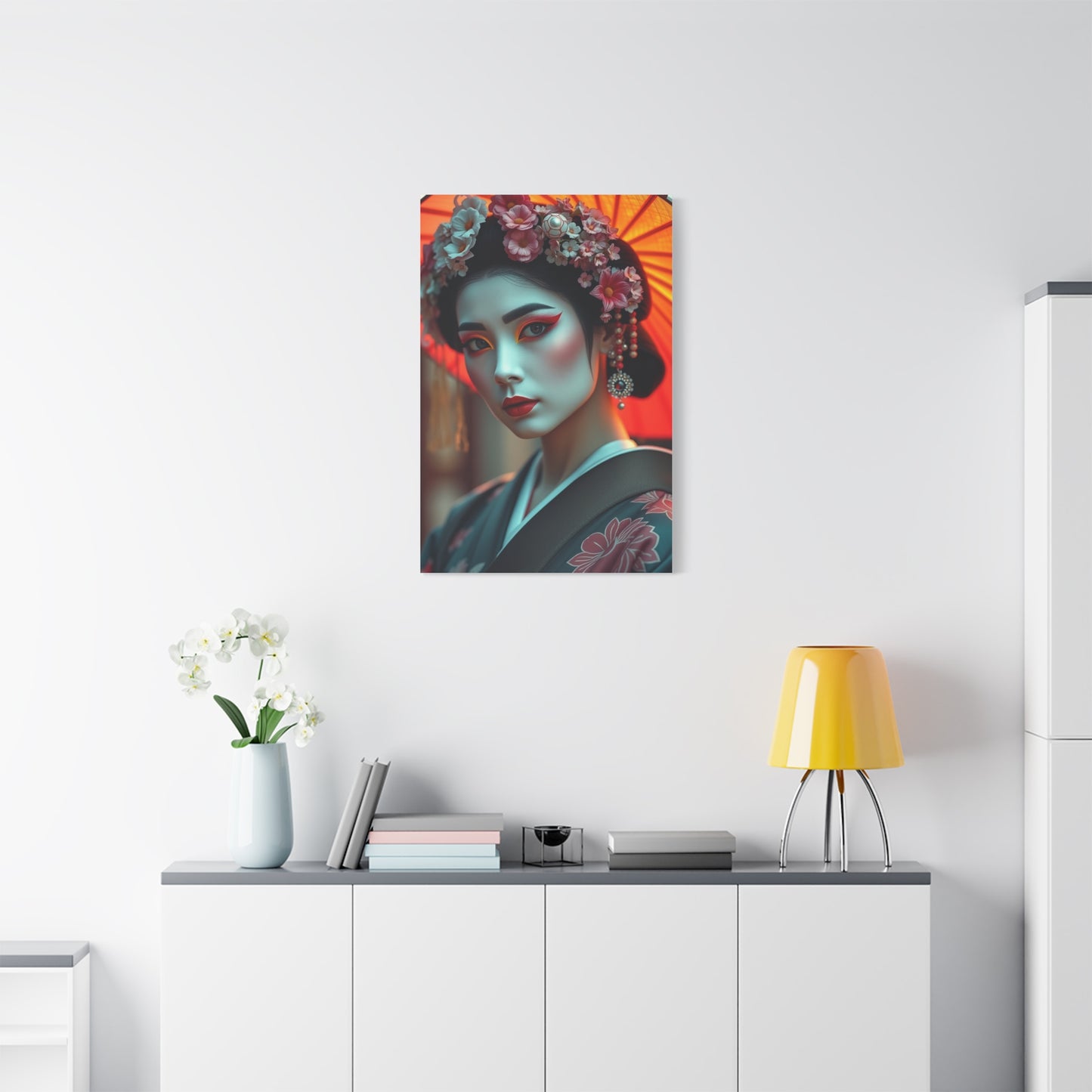 Geisha Art Canvas Art 9 Wall Art & Canvas Print
